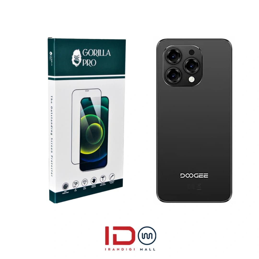 گلس و محافظ هیدروژلی (مات) بدنه گوشی دوجی مدل Doogee N55