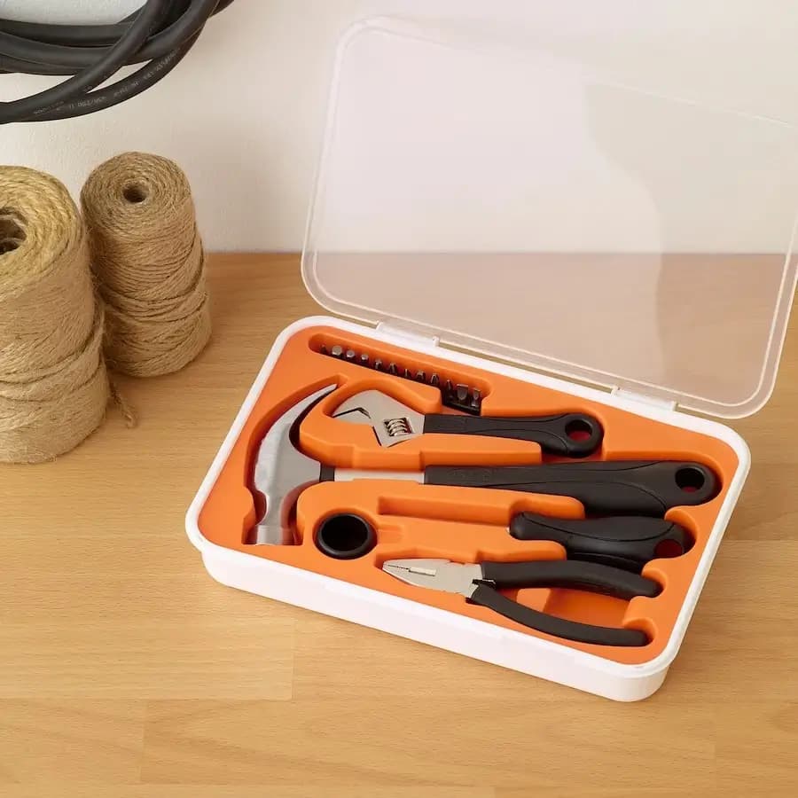 جعبه ابزار 17تکه ایکیا FIXA — تصویر ۴