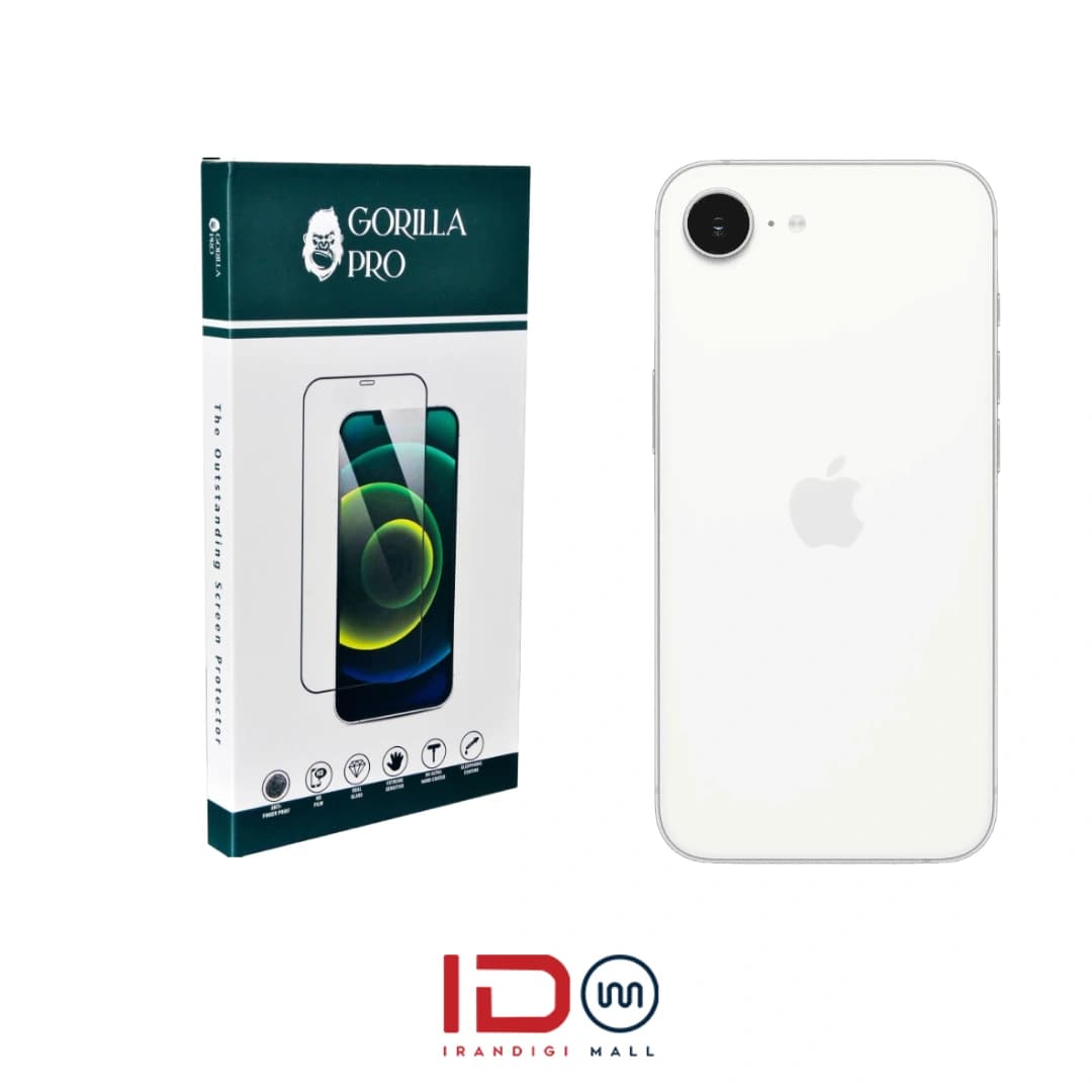 گلس و محافظ هیدروژلی (شفاف) بدنه گوشی آیفون مدل iPhone 17e