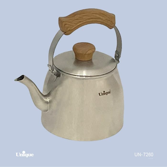 کتری تک استیل 2.5 لیتر لوله دار یونیک کد UN-7260