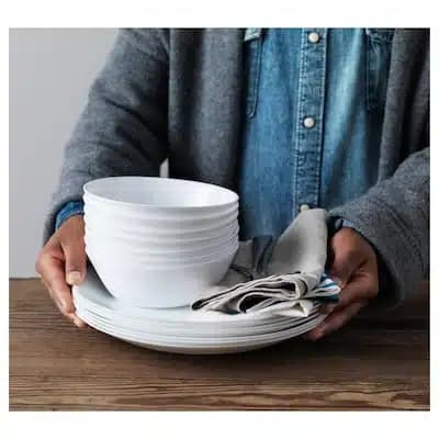 بشقاب غذا خوری ایکیا OFTAST/ سایز 25 سانتی متر — تصویر ۲