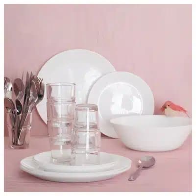 بشقاب غذا خوری ایکیا OFTAST/ سایز 25 سانتی متر — تصویر ۷