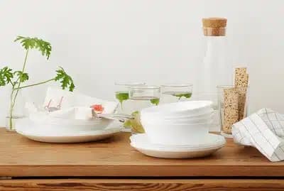 بشقاب غذا خوری ایکیا OFTAST/ سایز 25 سانتی متر — تصویر ۵
