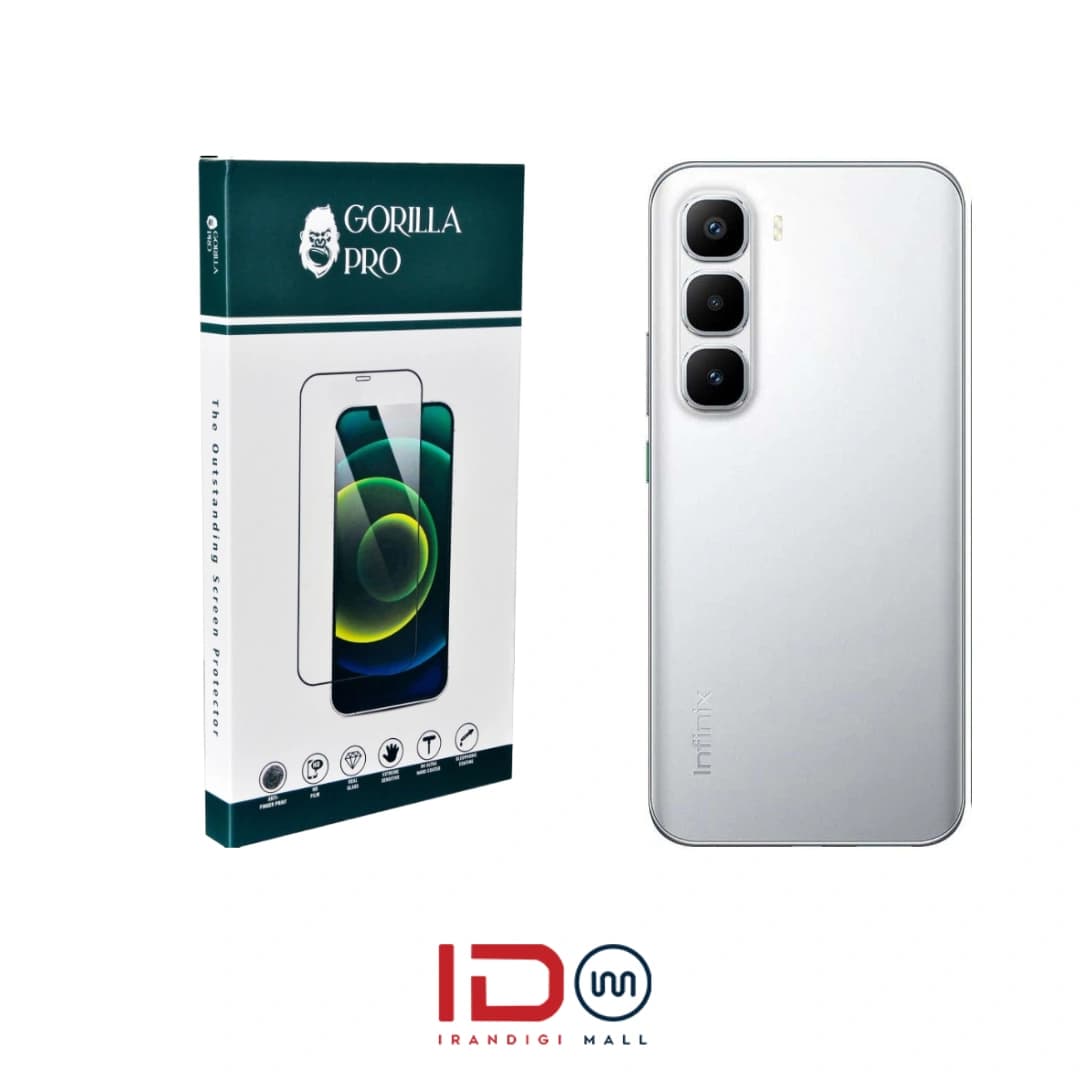 گلس و محافظ هیدروژلی (مات) بدنه گوشی اینفینیکس مدل Infinix Hot 60i 4G