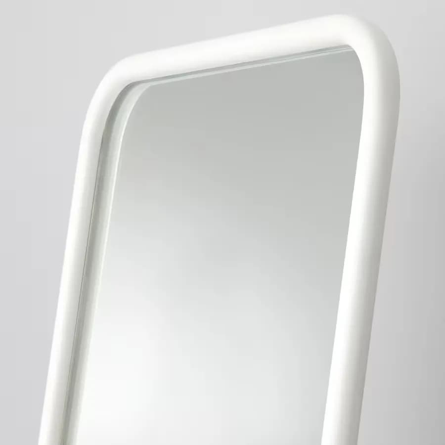 آینه قدی ایکیا KNAPPER سفید، 48×160 سانتیمتر — تصویر ۳