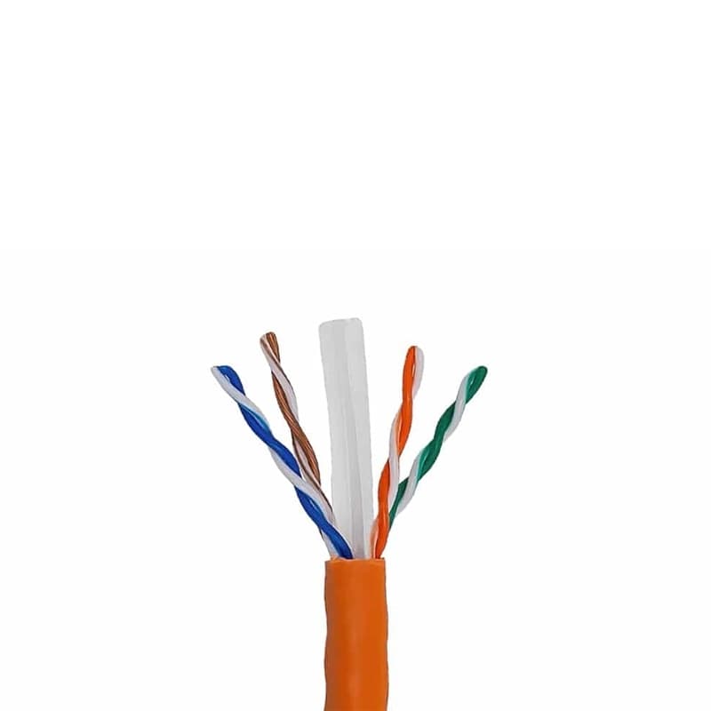 کابل شبکه Nexans Cat6 UTP CU | نگزنس تست 6 چنل — تصویر ۲