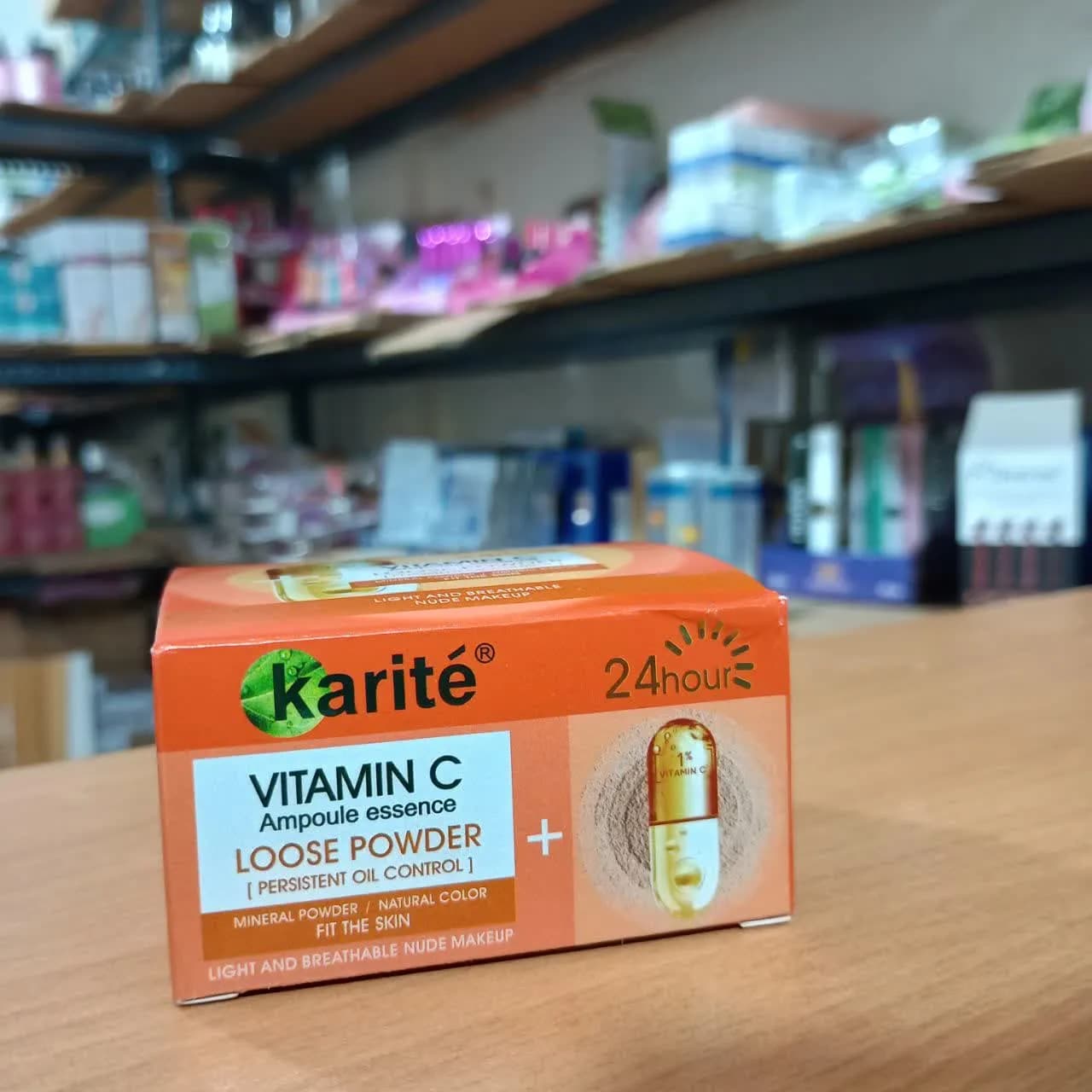 پودر فیکس ( فیکساتور آرایش ) کاریته 15 گرم — تصویر ۲