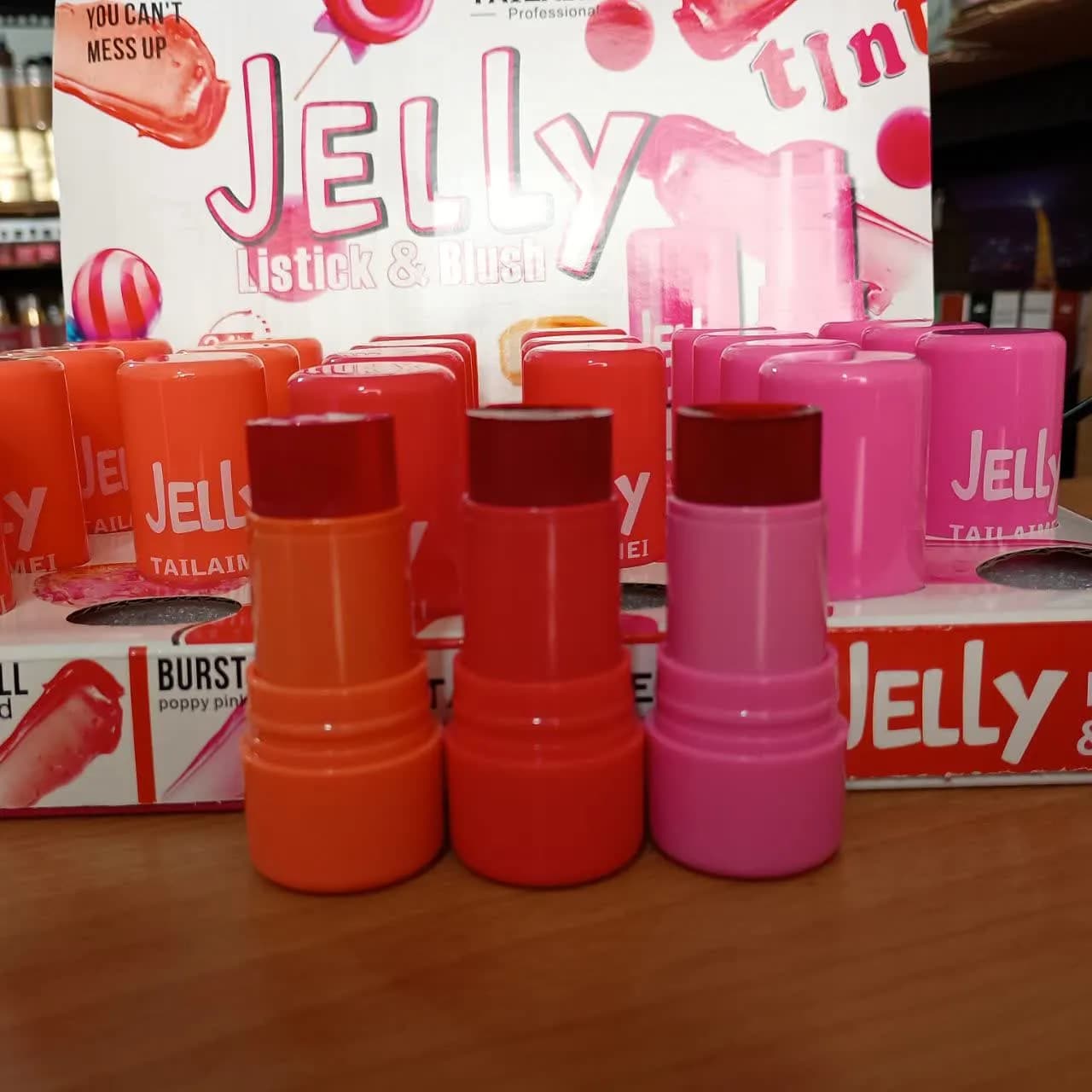 تینت ژله ای تایلامی با سه رنگ اسپیرتز بورست و چیل — تصویر ۲
