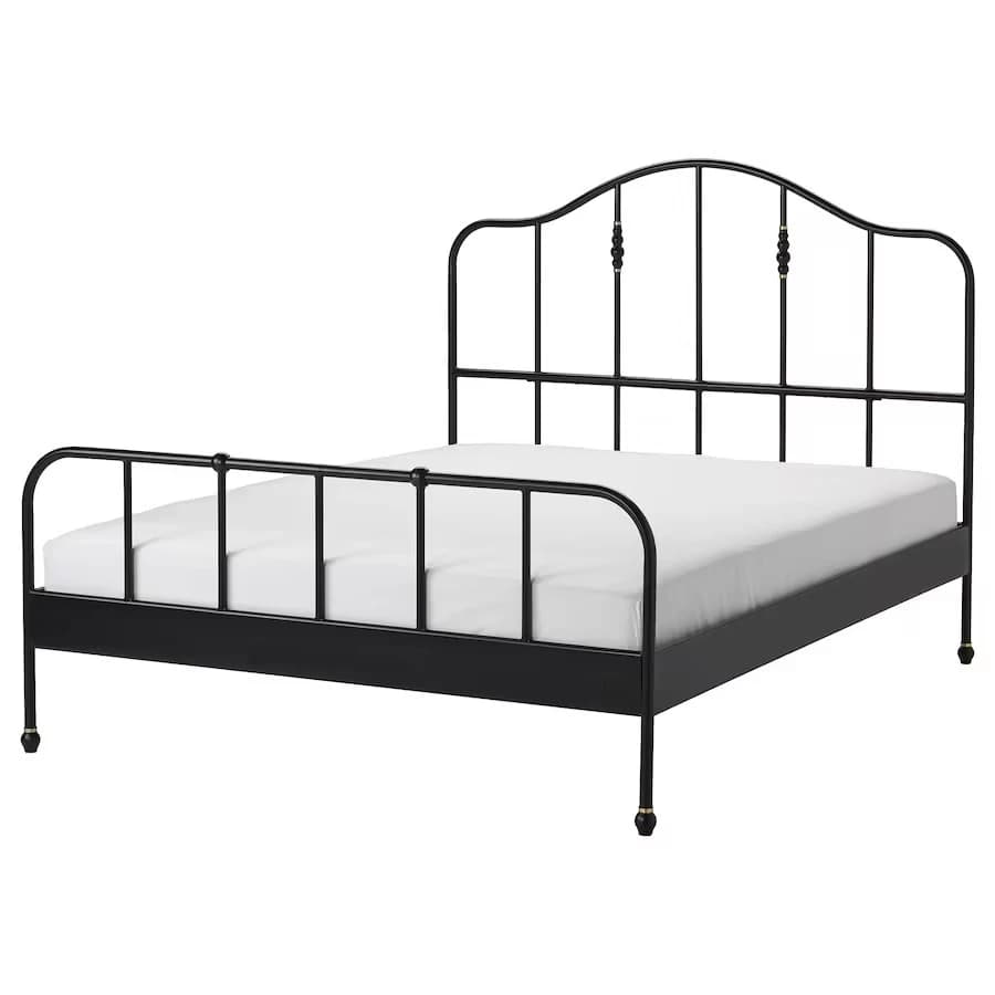 تخت خواب ایکیا 160/مشکی SAGSTUA