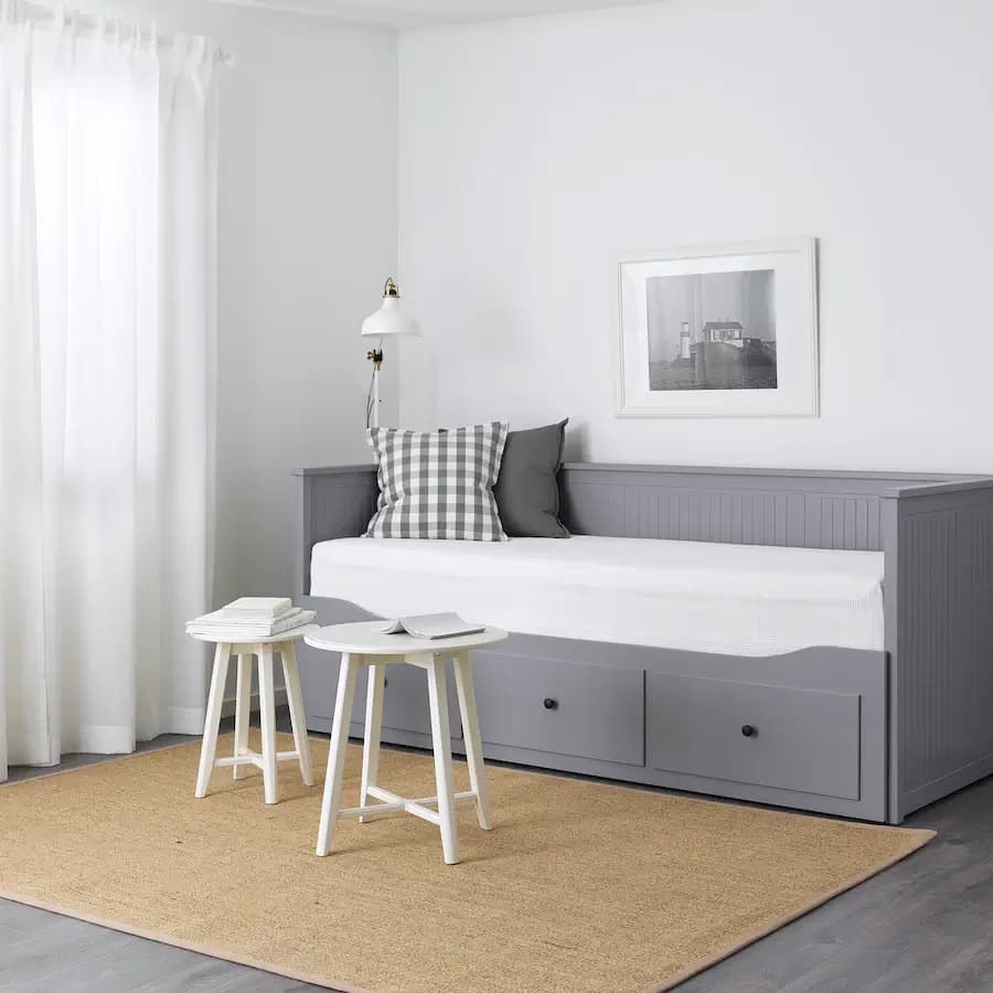 کاناپه تخت خواب شو ایکیا HEMNES — تصویر ۳