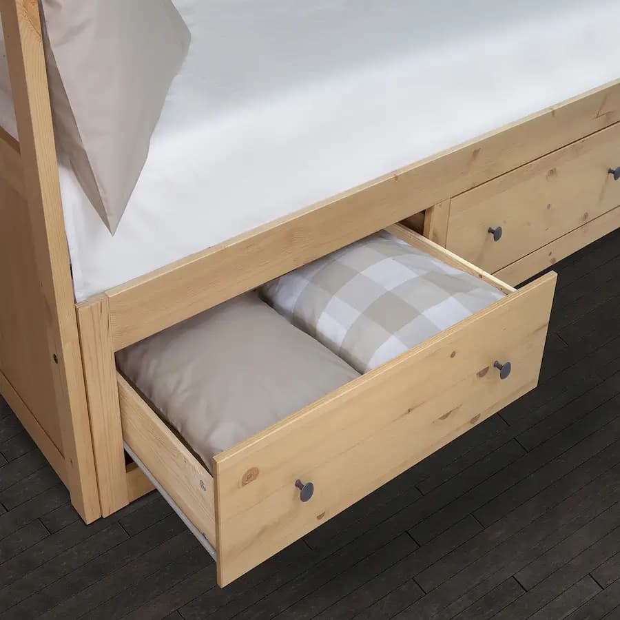 کاناپه تخت خواب شو ایکیا HEMNES — تصویر ۱۰