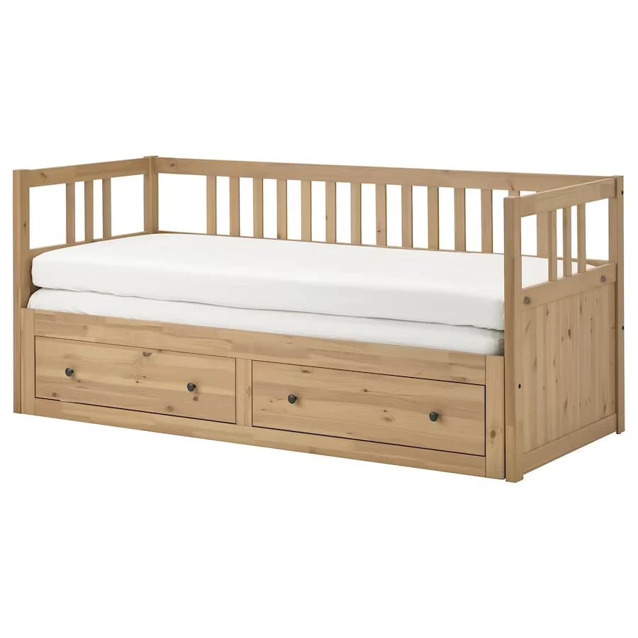 کاناپه تخت خواب شو ایکیا HEMNES — تصویر ۹
