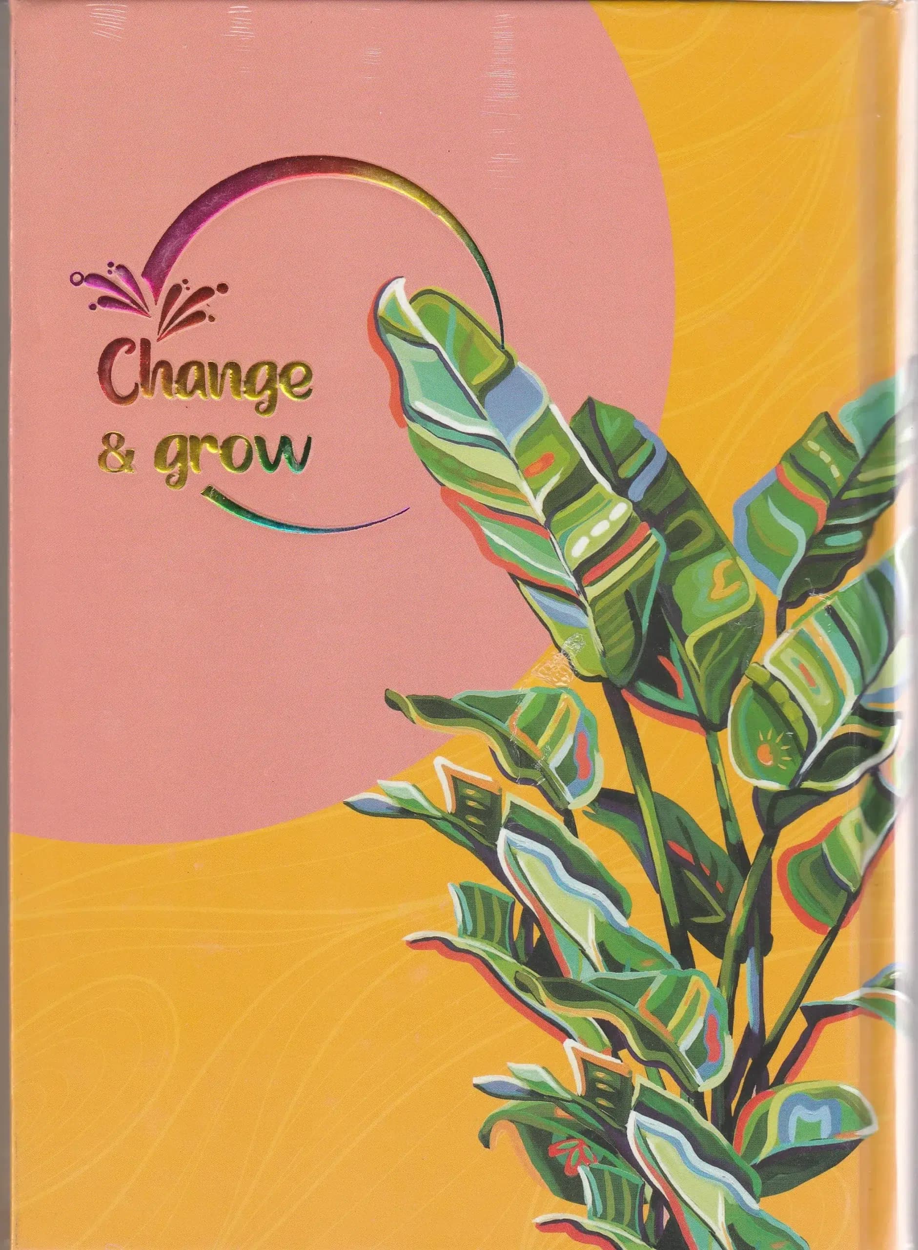 دفتر 160 برگ پیک فدک مدل V416 وزیری طرح change & grow کد 026