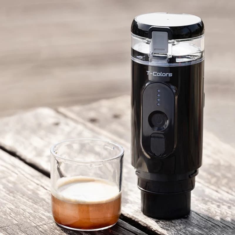 دستگاه اسپرسو ساز شارژی مدل Mini Espresso CF-1801BGC «اورجینال – ارسال 1 ساعت» — تصویر ۸