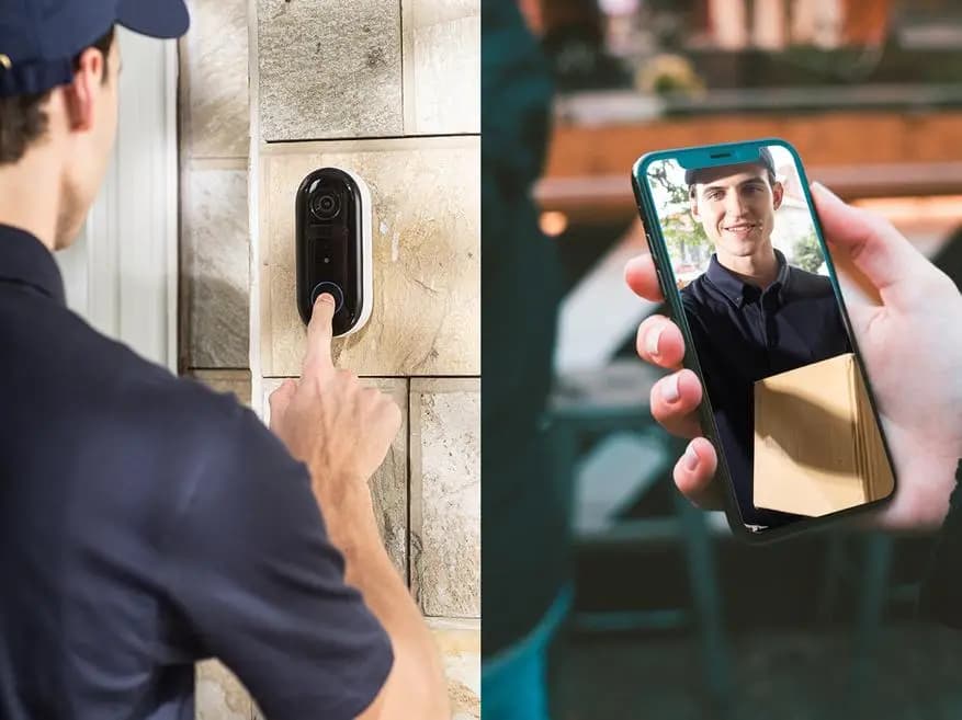 زنگ درب هوشمند شیائومی Xiaomi IMILAB Video Doorbell Set CMSXJ33A «اورجینال – ارسال فوری» — تصویر ۳