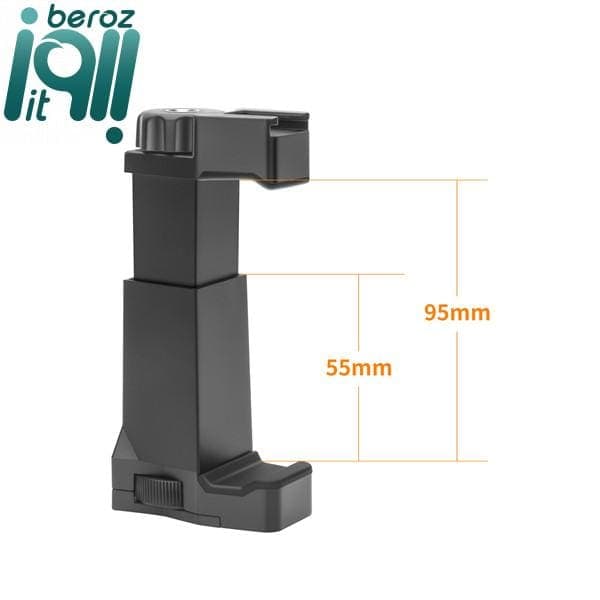 کیت نگهدارنده موبایل کامیکا COMICA CVM-VM10-K5 به همراه نور و میکروفون «اورجینال – ارسال 1 ساعت» — تصویر ۴