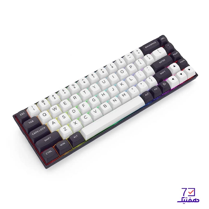 کیبورد بی سیم مکانیکال گیمینگ ردراگون Redragon K712 RGB-M — تصویر ۳