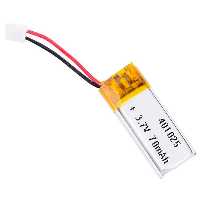 باتری لیتیوم-یون مدل 401025 سایز 4*10*25mm ظرفیت 70 میلی آمپر ساعت