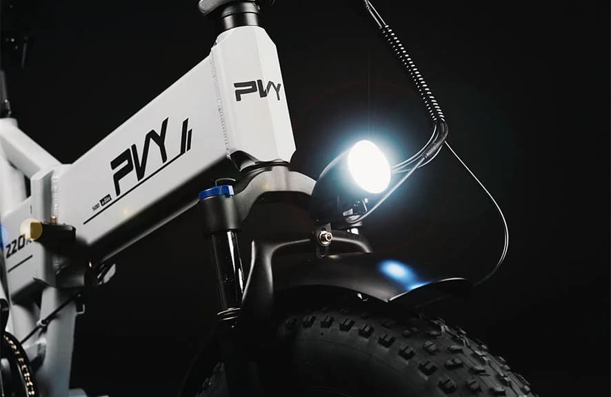دوچرخه برقی تاشو شیائومی PVY Z20 plus «نسخه جدید – ارسال 1 ساعته» — تصویر ۵