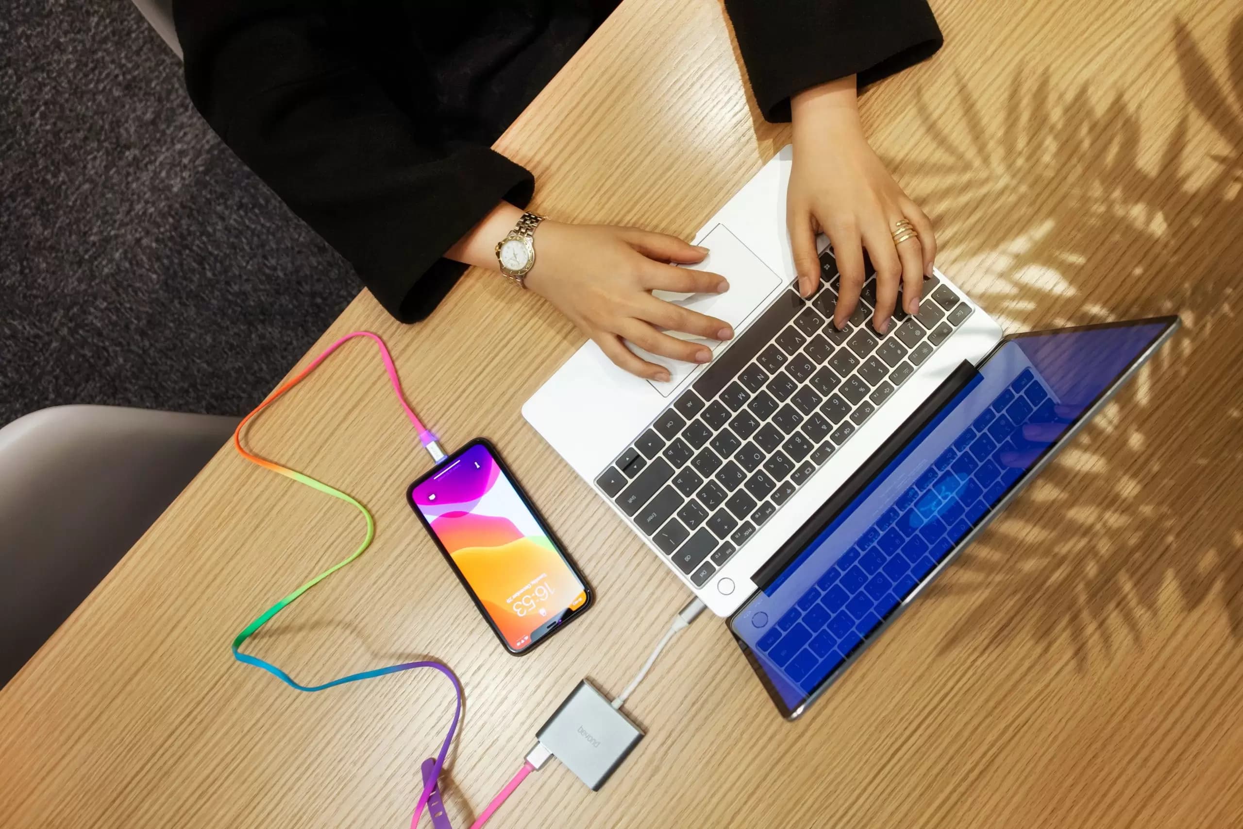 کابل شارژ USB به Lightning بیاند مدل BA-500 — تصویر ۴