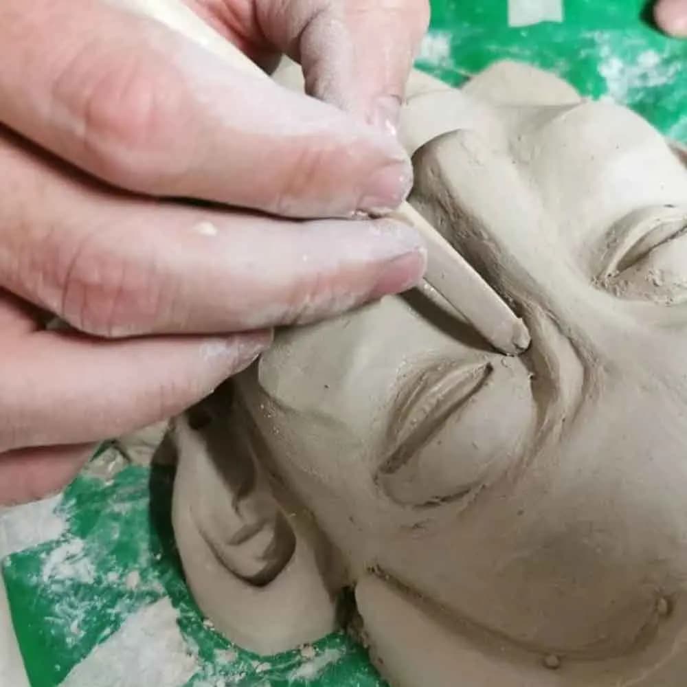 ابزار کاردک پلاستیکی مناسب مجسمه سازی پک 5 عددی — تصویر ۲