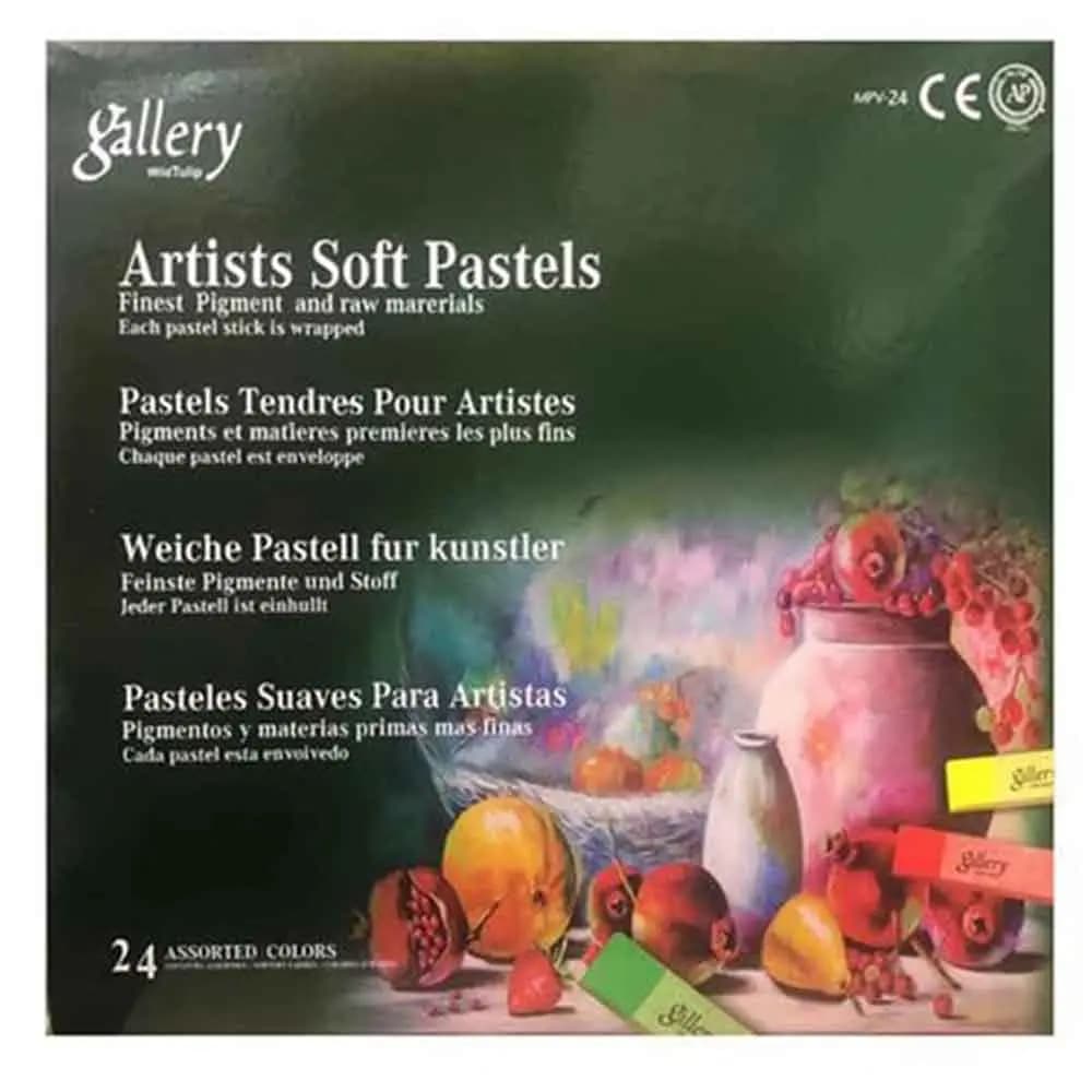 پاستل گچی 24 رنگ گالری Gallery — تصویر ۲