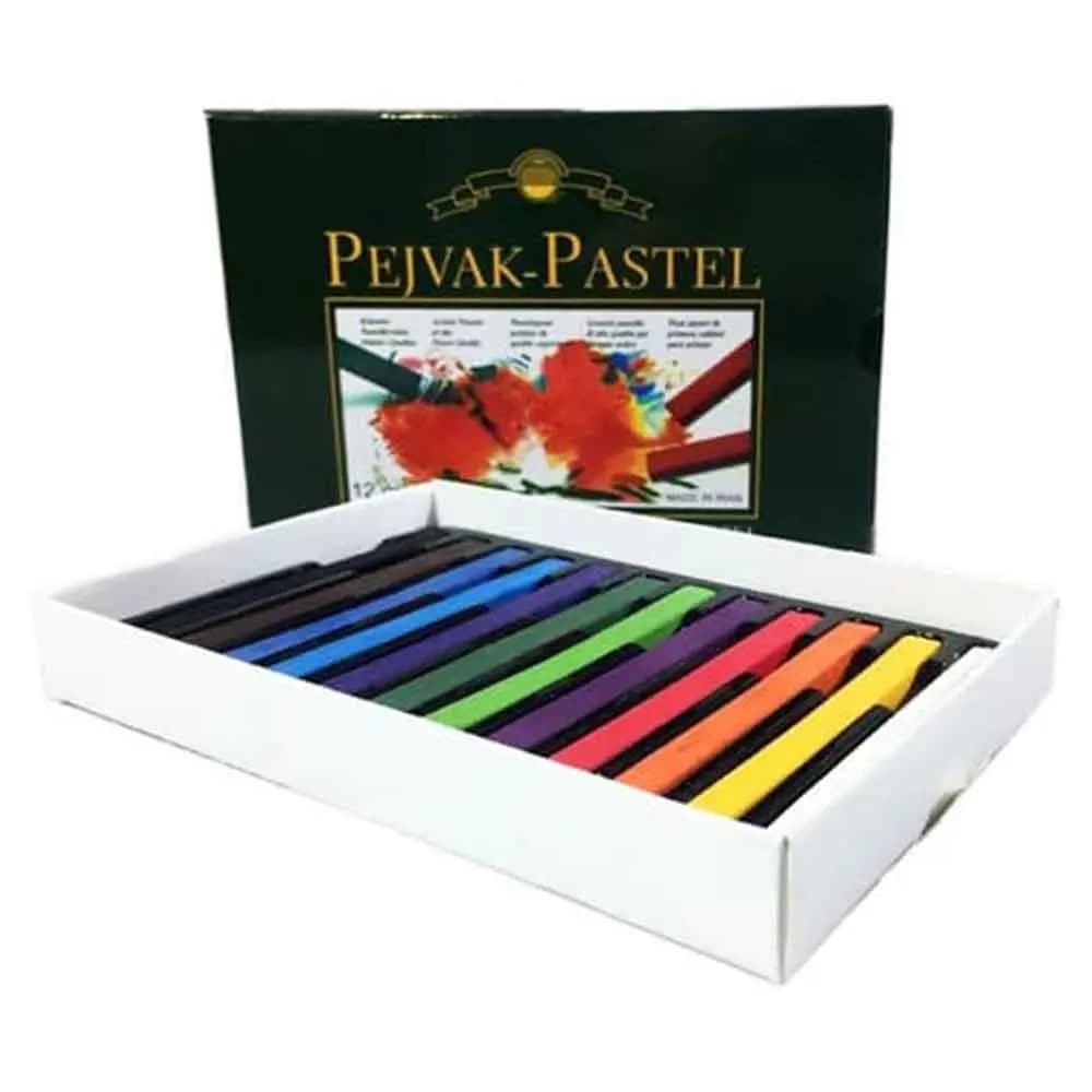 پاستل گچی 12 رنگ پژواک Pejvak — تصویر ۲