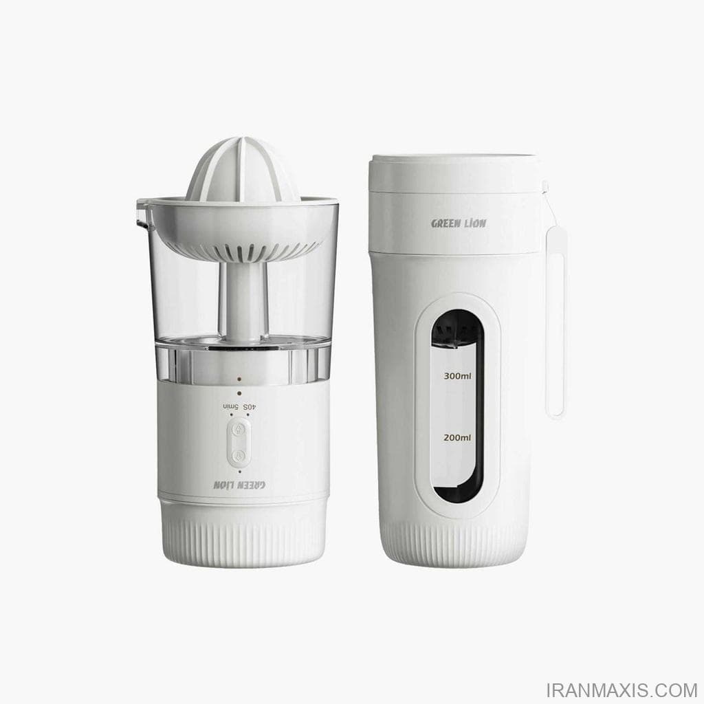 آبمیوه گیری سه کاره هوشمند گرین لاین Green Lion 3 in 1 Smart Juicer 380mL «اورجینال ارسال فوری» — تصویر ۱۰