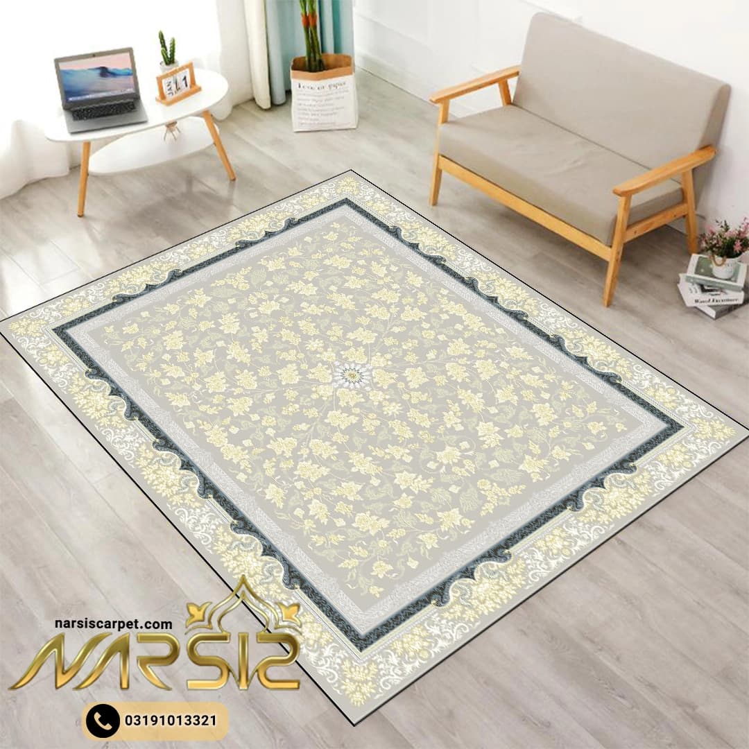 فرشینه فرش طرح جانا فیلی کد 9056 — تصویر ۲