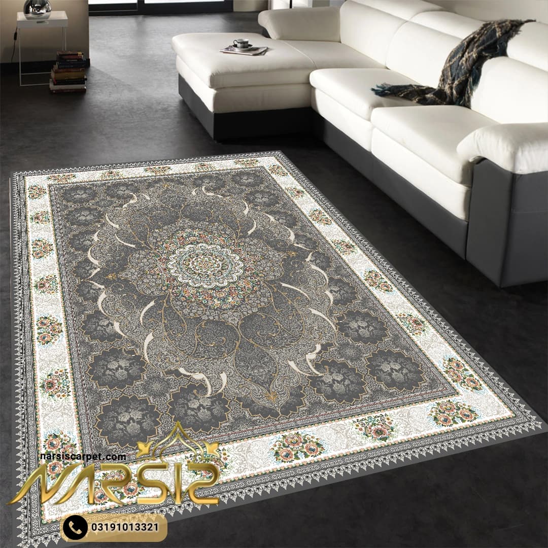 فرشینه فرش طرح چکاوک فیلی کد 9054 — تصویر ۲