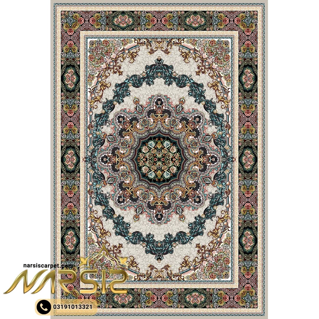 فرشینه فرش طرح ایلیا فیلی کد 9053