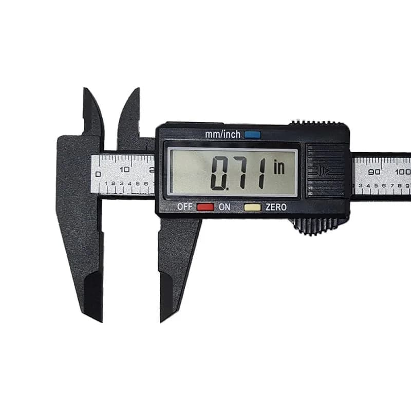 کولیس دیجیتال پلاستیکی مدل 150mm — تصویر ۳