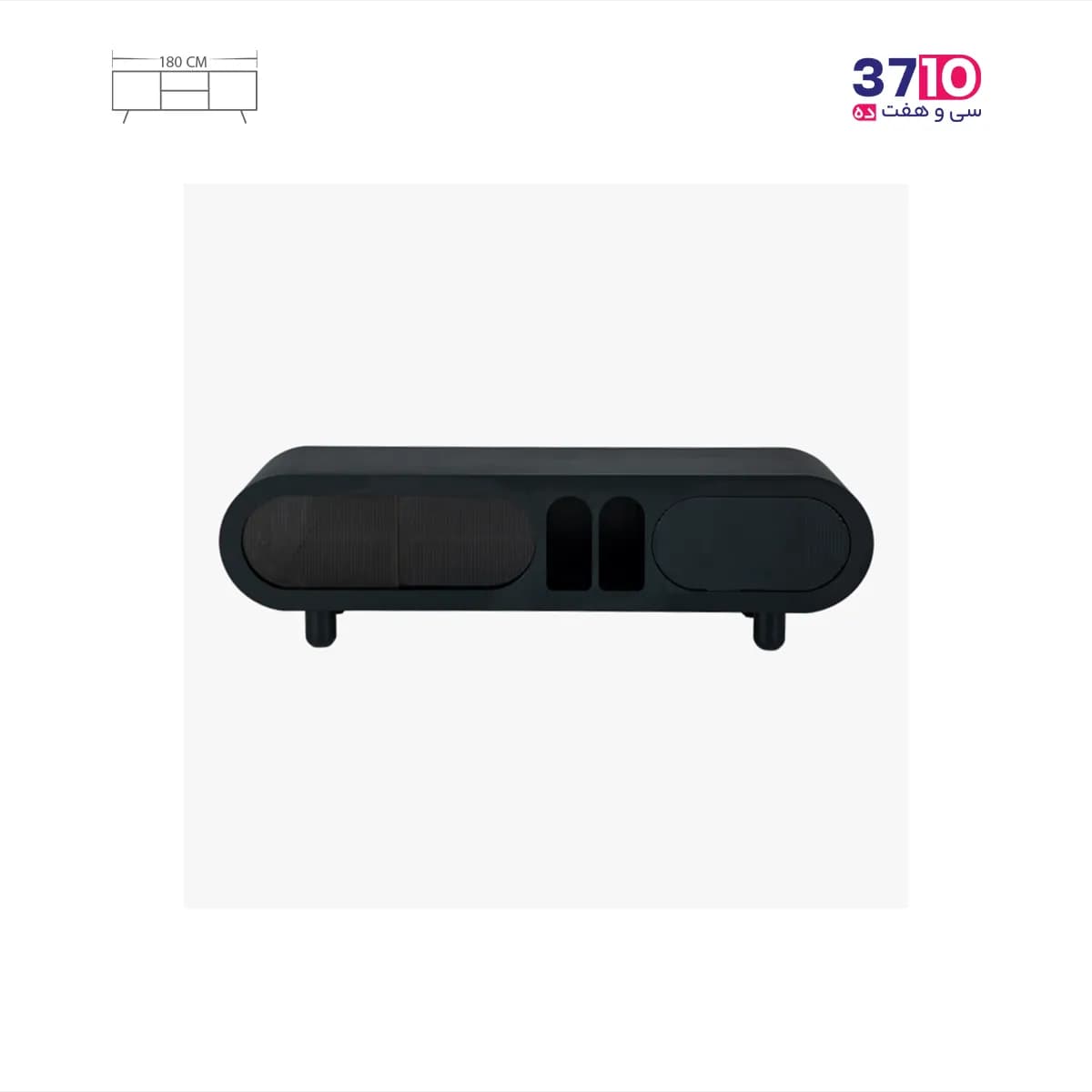 میز ال ای دی متین مدل R365 مشکی