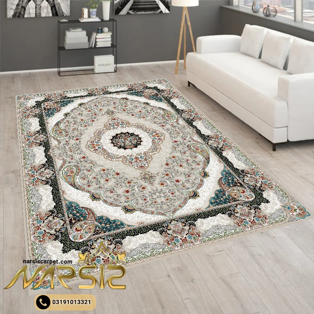 فرشینه فرش طرح سوگند فیلی کد 9045 — تصویر ۲