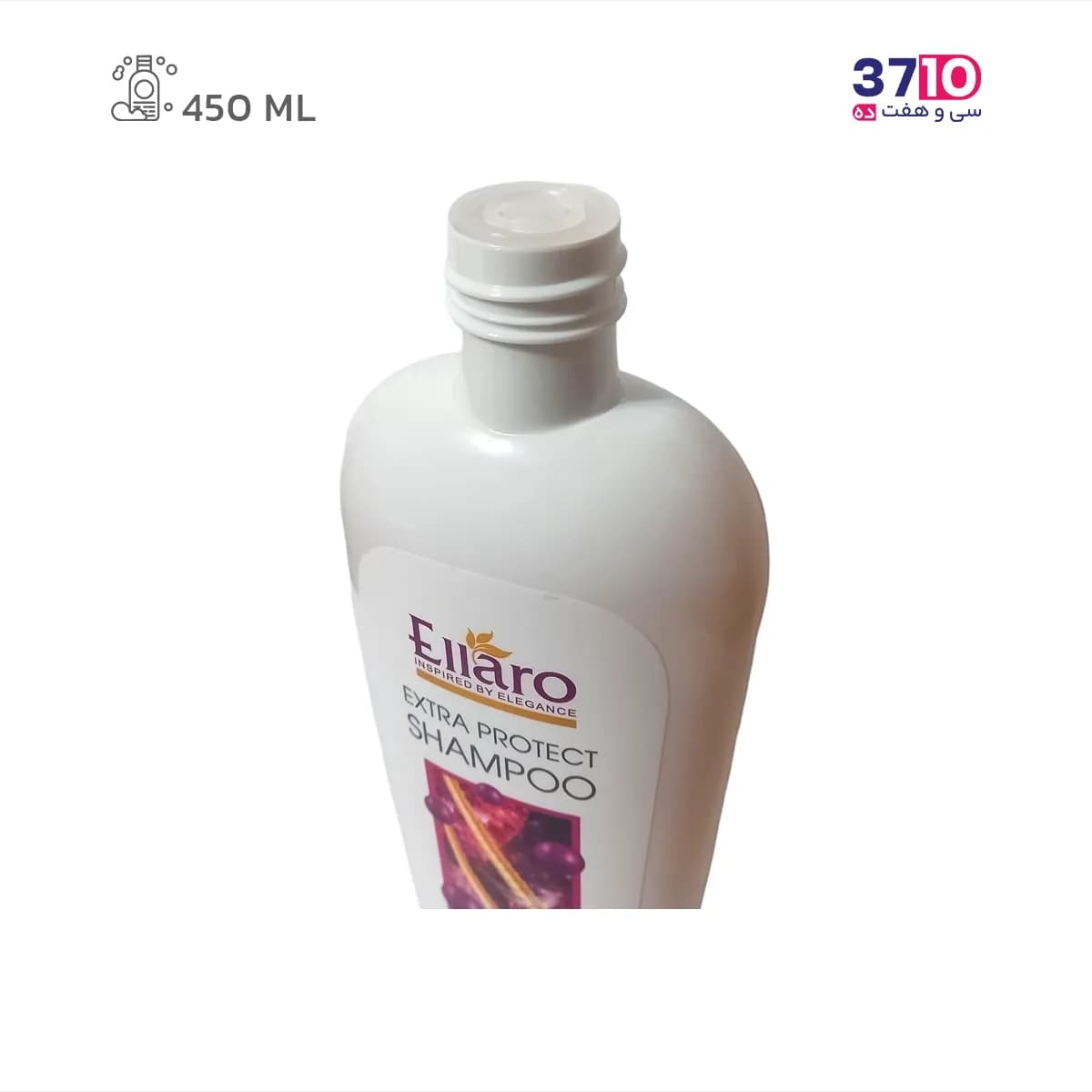 شامپو مو الارو مدل اکسترا پروتکت Extra Protect مناسب موهای خشک و رنگ شده حجم 450 میلی لیتر — تصویر ۳