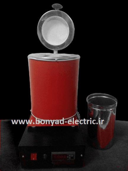 کوره برقی ذوب آلومینیوم 6 کیلویی — تصویر ۲