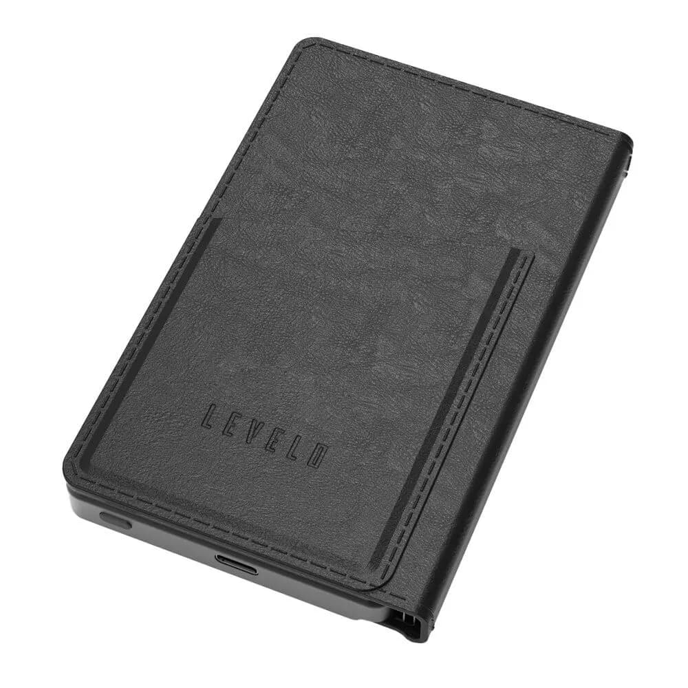پاوربانک همراه باکابل و کیف پول Vermont لولو (LVLVT5PPBK) Levelo Vermont Portable 3 in 1 Wallet Power Bank — تصویر ۴