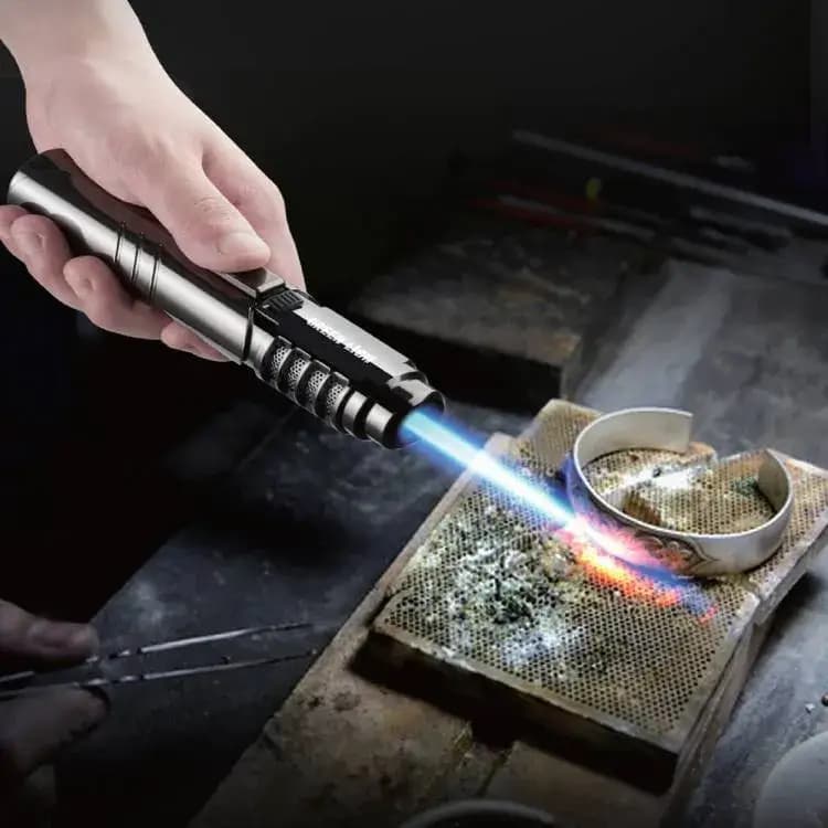 فندک اتمی ضد باد گرین لاین Green Lion Jet Flame Windproof Lighter GTL-50 — تصویر ۳