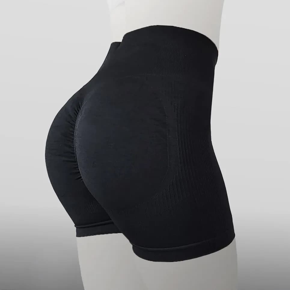 شورتک سیملس اورجینال پشت چین دار مشکی M8-1