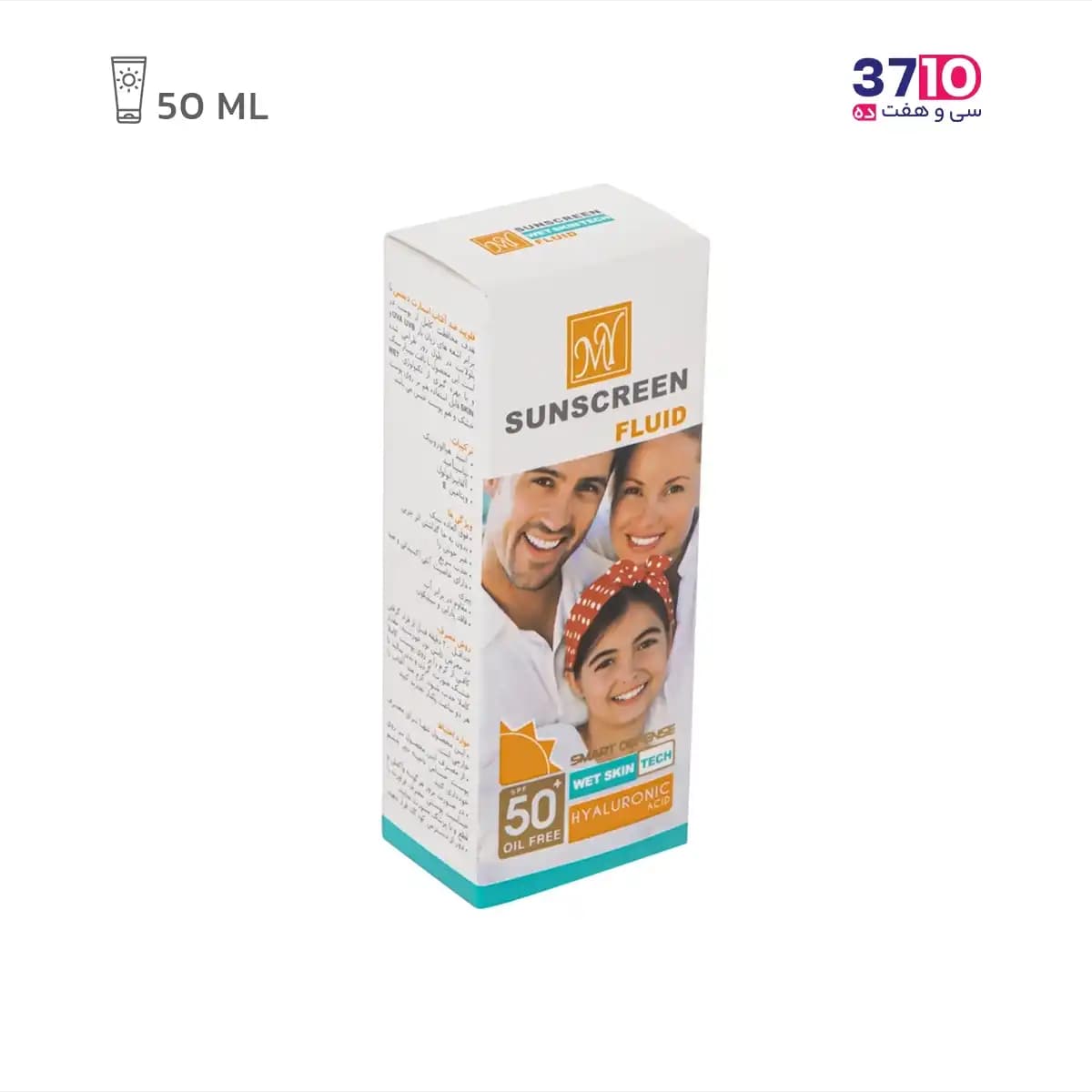 فلویید ضد آفتاب بی رنگ اسمارت دیفنس مای SPF50 حجم 50 میلی لیتر — تصویر ۴