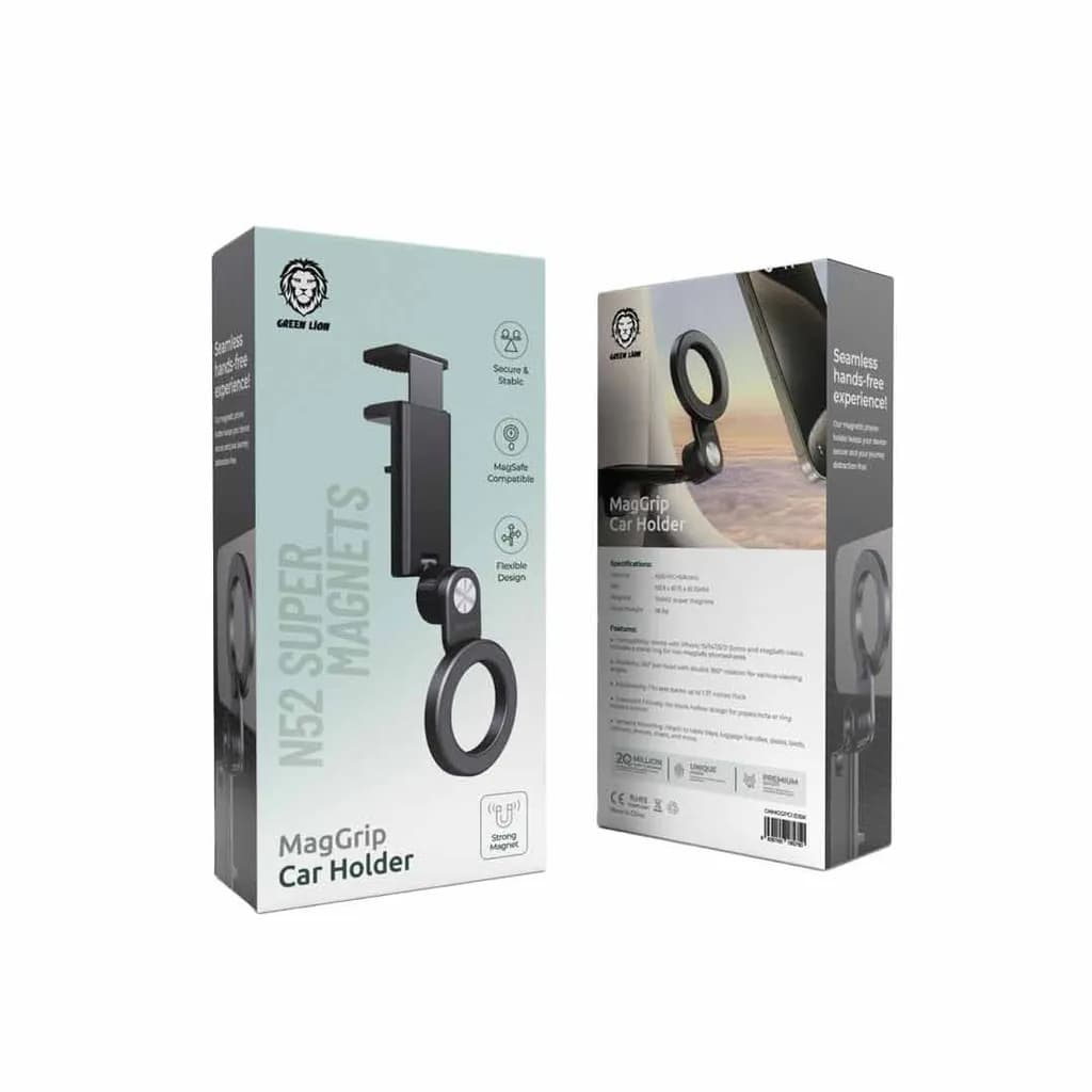 نگهدارنده مگ سیف دار مگ گریپ گرین لاین Green Lion MagGrip Car Holder — تصویر ۲