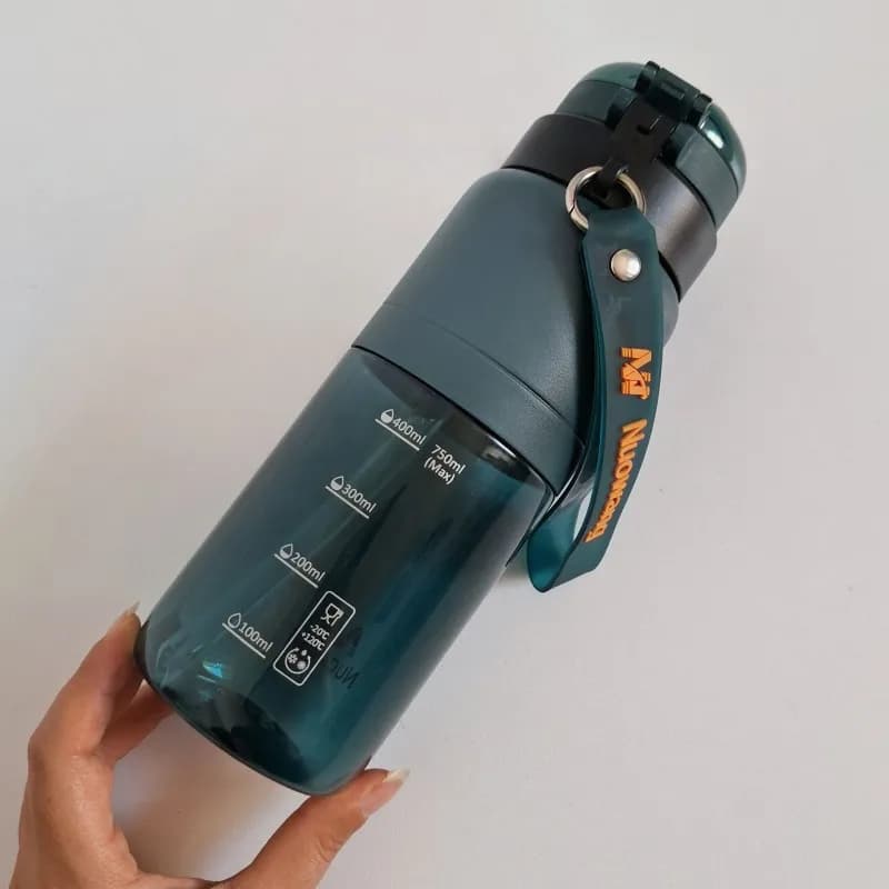 قمقمه اورجینال ورزشی دوحالته ضامن دار 750میل — تصویر ۲