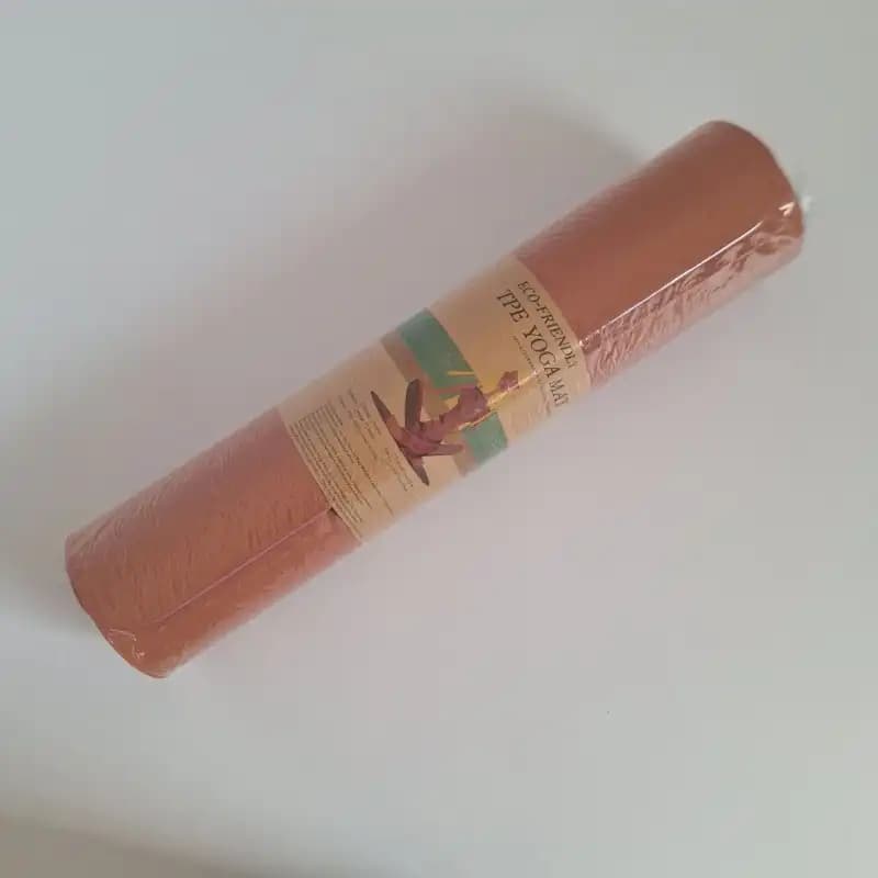 مت یوگا TPE خارجی دورو ضخامت 6 میل + کیف حمل — تصویر ۸