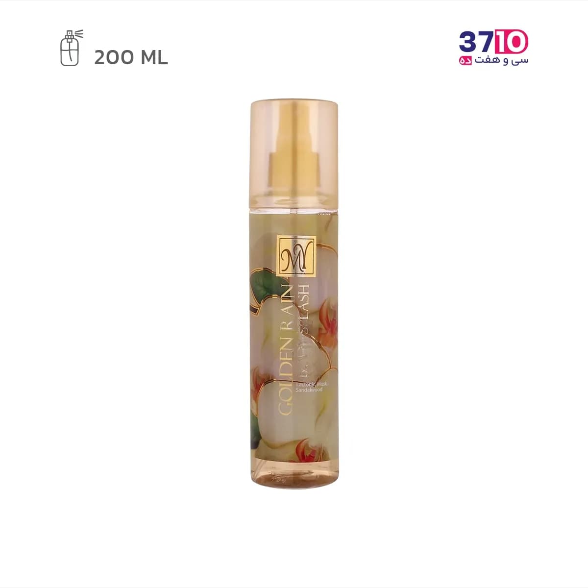 بادی اسپلش زنانه مای مدل گلدن رین Golden Rain حجم 200 میلی لیتر