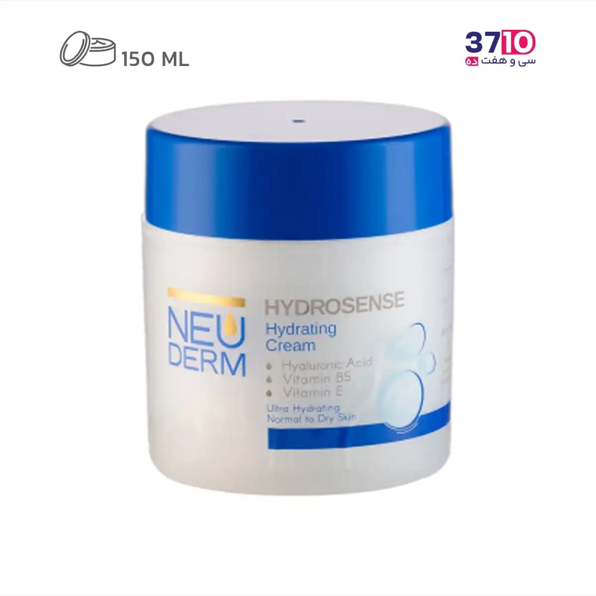 کرم مرطوب‌کننده کاسه ای نئودرم مدل اپتیمال هیدروسنس Optimal Hydrosense حجم 150 میلی‌لیتر — تصویر ۴