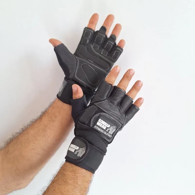 دستکش بدنسازی چرم گوریلا وارداتی DS-771