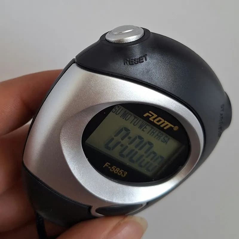 کرنومتر فلات وارداتی مدل F-5853 — تصویر ۵