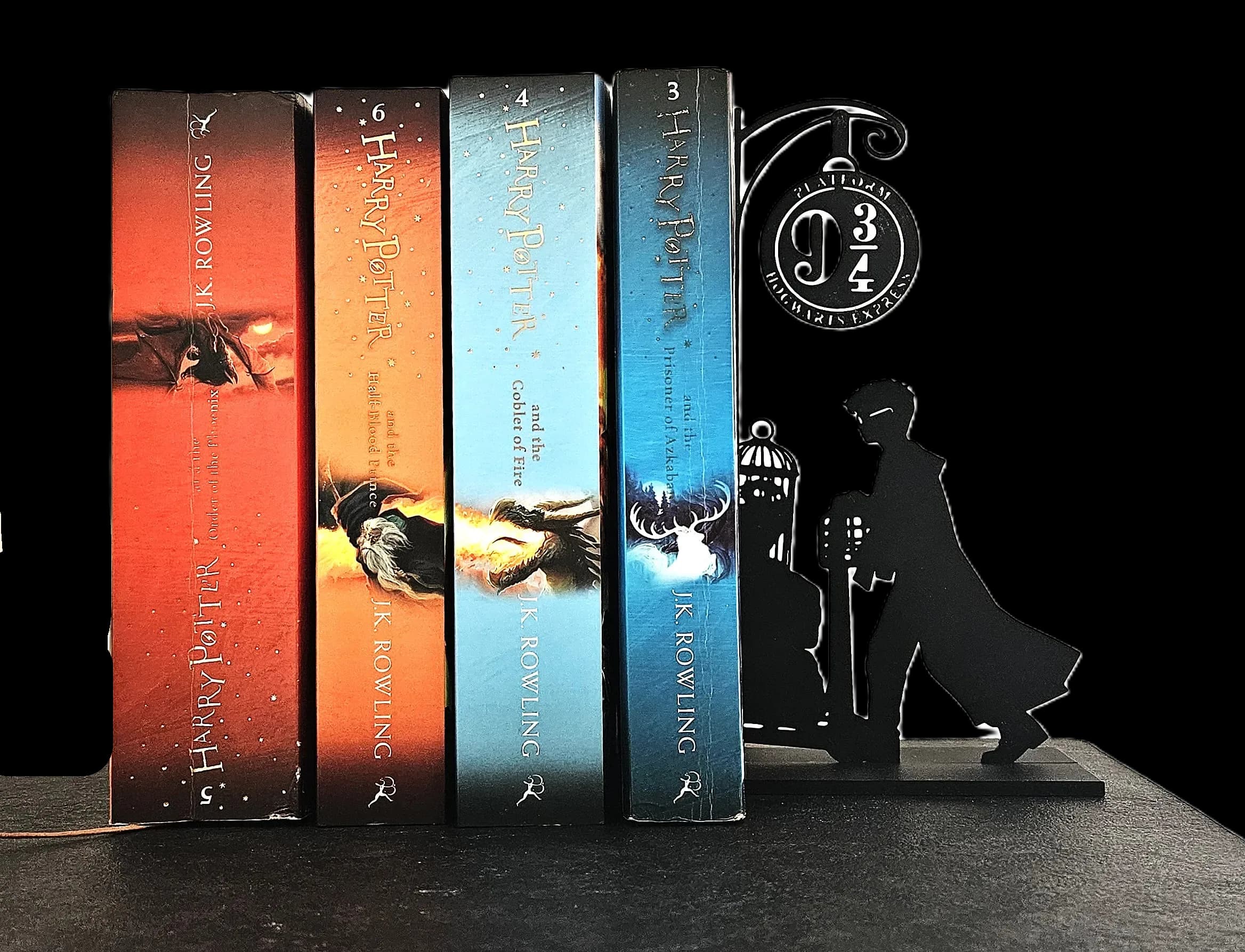 نگهدارنده کتاب هری پاتر چاپ سه بعدی PLA | Bookend Harry Potter 3D Printed