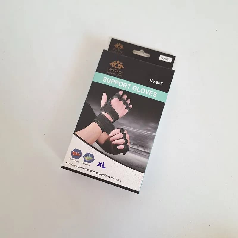 دستکش کف بند بدنسازی SAPPORT وارداتی DB-452 — تصویر ۲