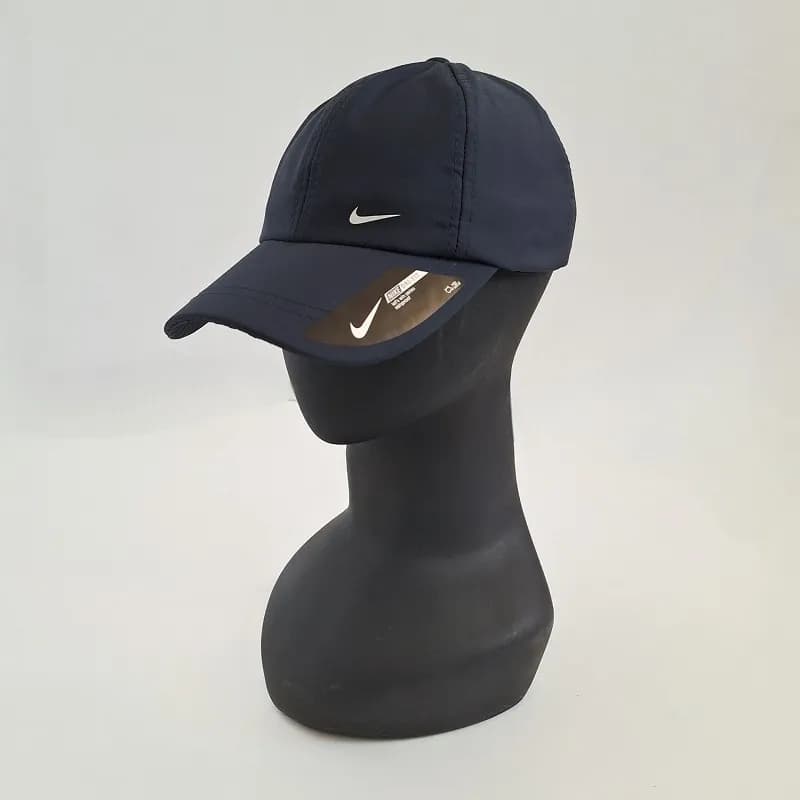 کلاه ورزشی شمعی نایک سرمه ای DRI-FIT